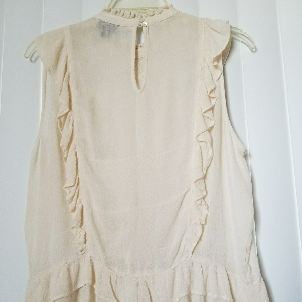 High Neck Ruffle Top - Picture 3 of 5